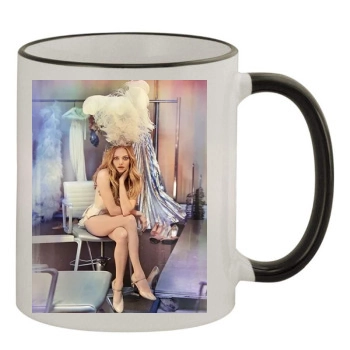 Amanda Seyfried 11oz Colored Rim & Handle Mug