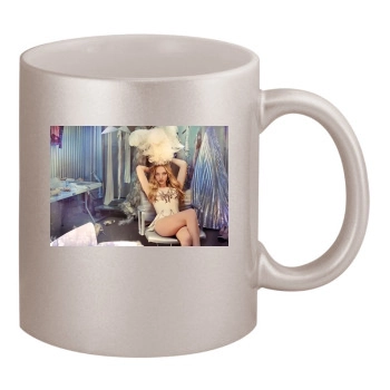 Amanda Seyfried 11oz Metallic Silver Mug