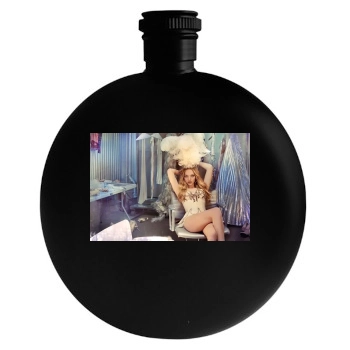 Amanda Seyfried Round Flask