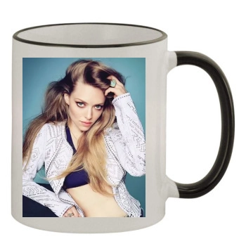 Amanda Seyfried 11oz Colored Rim & Handle Mug