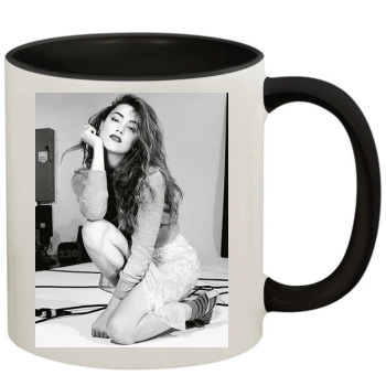 Amber Heard 11oz Colored Inner & Handle Mug