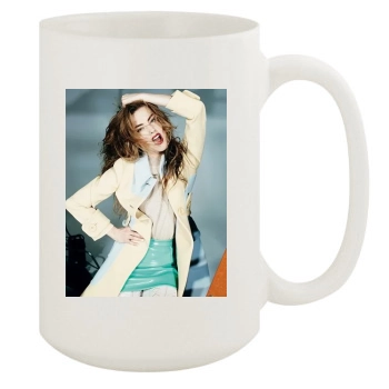 Amber Heard 15oz White Mug