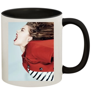 Amber Heard 11oz Colored Inner & Handle Mug