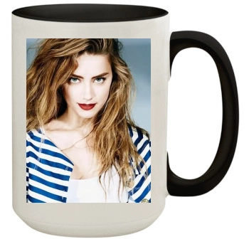 Amber Heard 15oz Colored Inner & Handle Mug