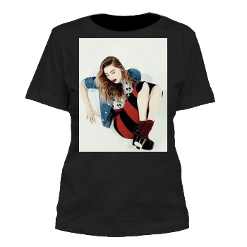 Amber Heard Women's Cut T-Shirt