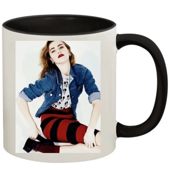 Amber Heard 11oz Colored Inner & Handle Mug