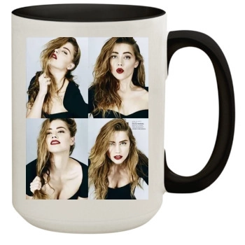 Amber Heard 15oz Colored Inner & Handle Mug