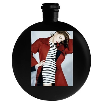 Amber Heard Round Flask