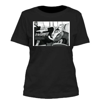 Amber Heard Women's Cut T-Shirt