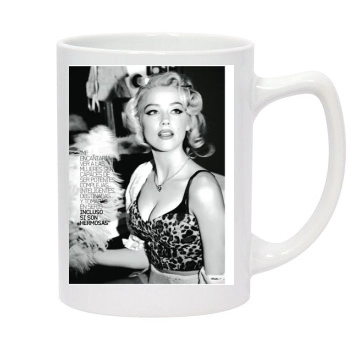 Amber Heard 14oz White Statesman Mug