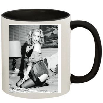 Amber Heard 11oz Colored Inner & Handle Mug