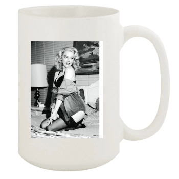 Amber Heard 15oz White Mug