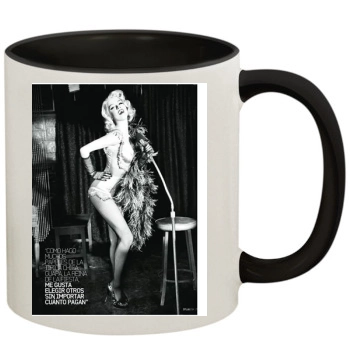 Amber Heard 11oz Colored Inner & Handle Mug