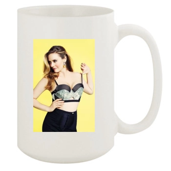 Alicia Silverstone 15oz White Mug