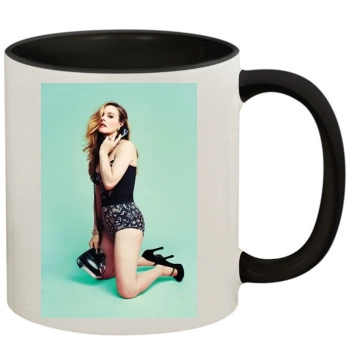 Alicia Silverstone 11oz Colored Inner & Handle Mug