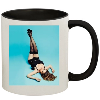 Alicia Silverstone 11oz Colored Inner & Handle Mug