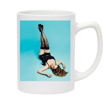 Alicia Silverstone 14oz White Statesman Mug