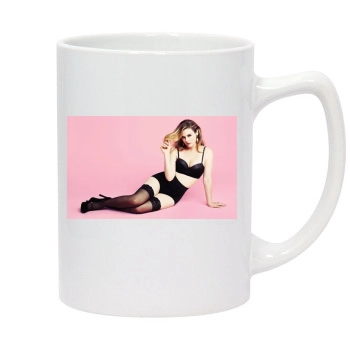 Alicia Silverstone 14oz White Statesman Mug