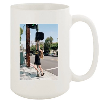 Amber Heard 15oz White Mug