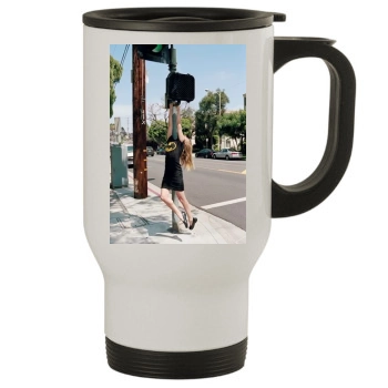 Amber Heard Stainless Steel Travel Mug