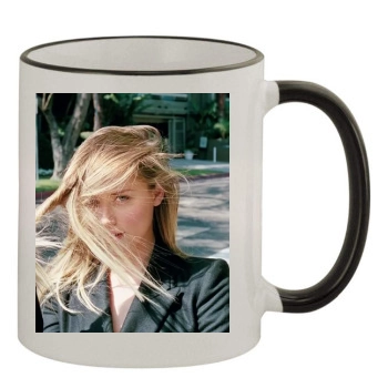 Amber Heard 11oz Colored Rim & Handle Mug