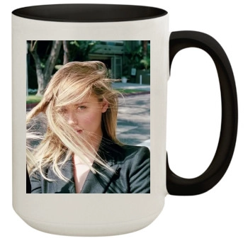 Amber Heard 15oz Colored Inner & Handle Mug