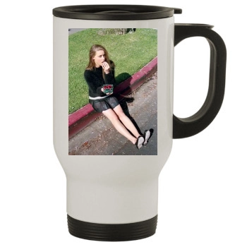 Amber Heard Stainless Steel Travel Mug