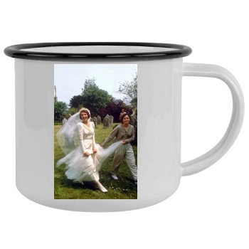 Elizabeth Hurley Camping Mug