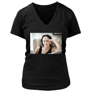 Fiona Shaw Women's Deep V-Neck TShirt