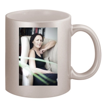 Fiona Shaw 11oz Metallic Silver Mug