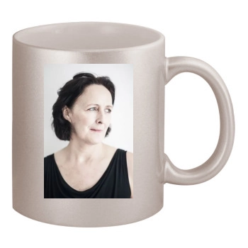 Fiona Shaw 11oz Metallic Silver Mug