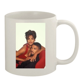 Halle Berry 11oz White Mug