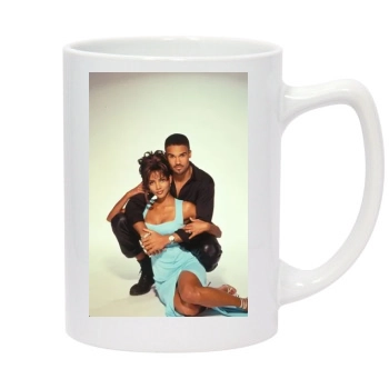 Halle Berry 14oz White Statesman Mug