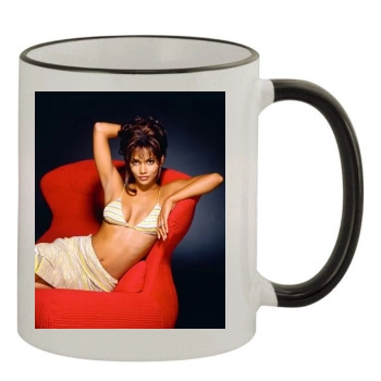 Halle Berry 11oz Colored Rim & Handle Mug