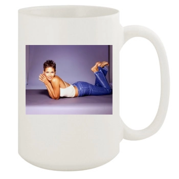 Halle Berry 15oz White Mug