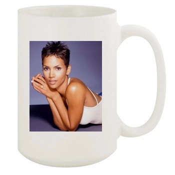 Halle Berry 15oz White Mug