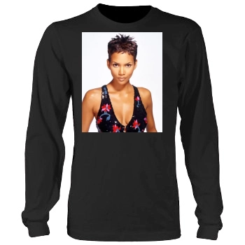 Halle Berry Men's Heavy Long Sleeve TShirt