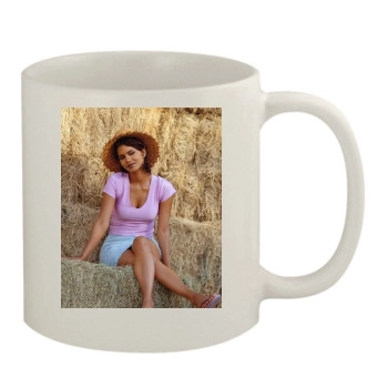 Halle Berry 11oz White Mug