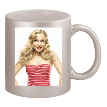 Hayden Panettiere 11oz Metallic Silver Mug