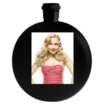 Hayden Panettiere Round Flask