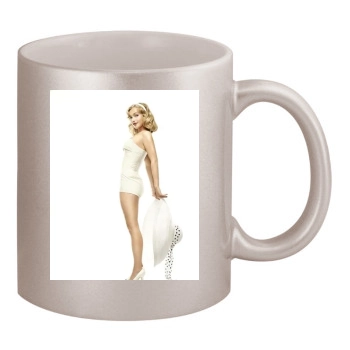 Hayden Panettiere 11oz Metallic Silver Mug