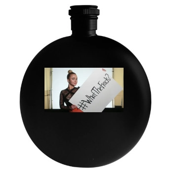 Hayden Panettiere Round Flask