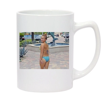 Hayden Panettiere 14oz White Statesman Mug