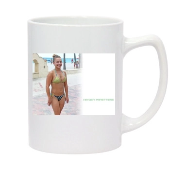 Hayden Panettiere 14oz White Statesman Mug