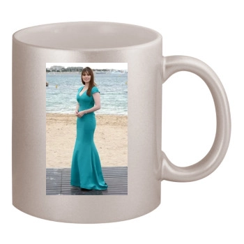 Hayley Atwell 11oz Metallic Silver Mug