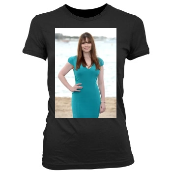 Hayley Atwell Women's Junior Cut Crewneck T-Shirt