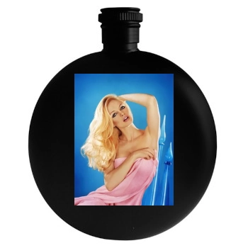 Heather Graham Round Flask