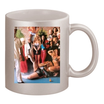 Heather Graham 11oz Metallic Silver Mug