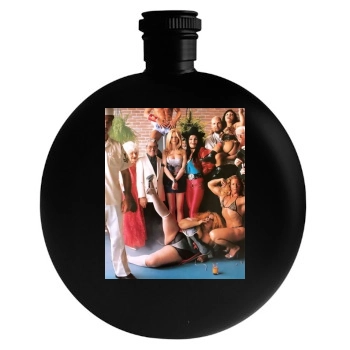 Heather Graham Round Flask