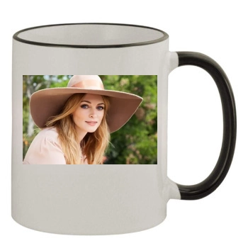 Heather Graham 11oz Colored Rim & Handle Mug